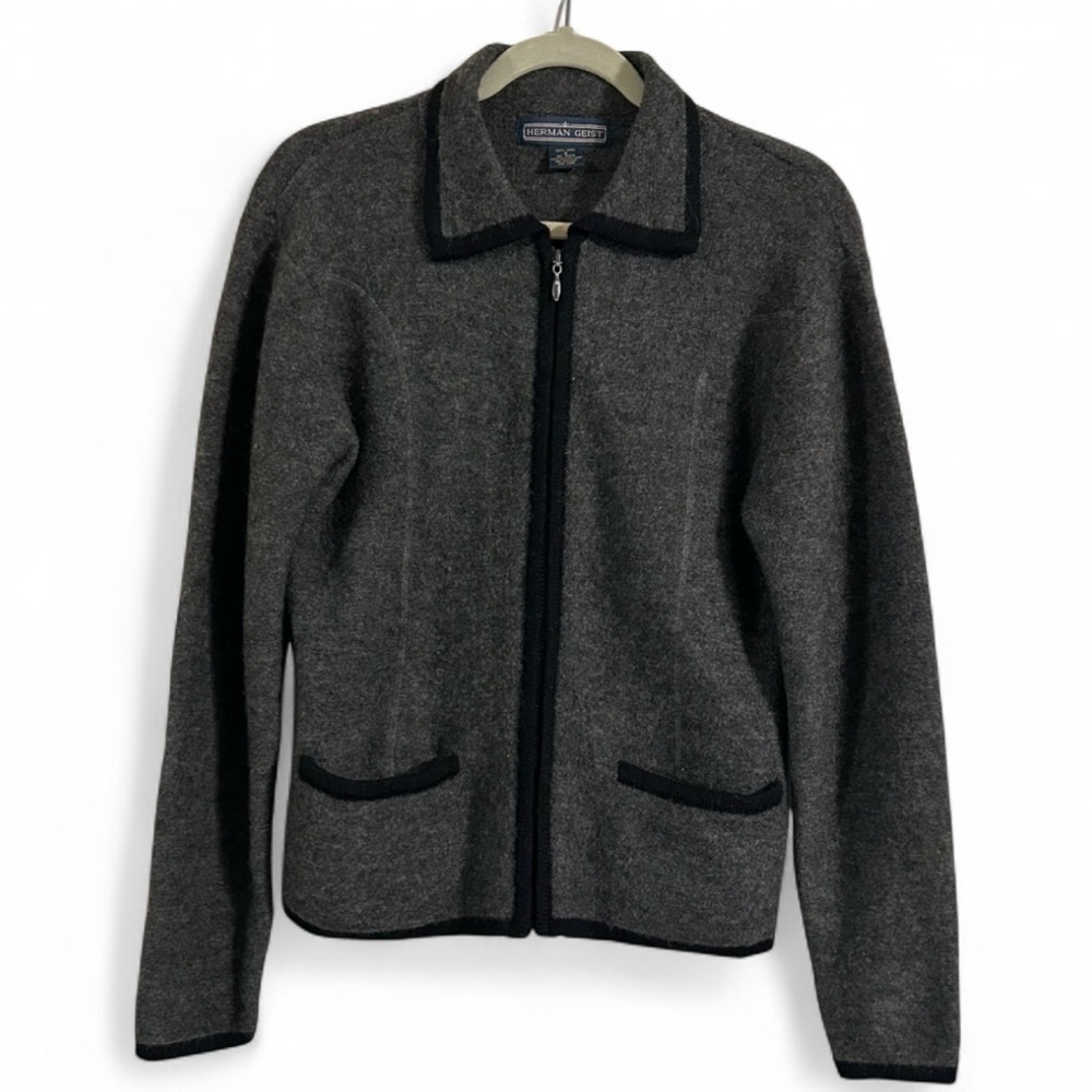 Women’s Gray Wool Jacket